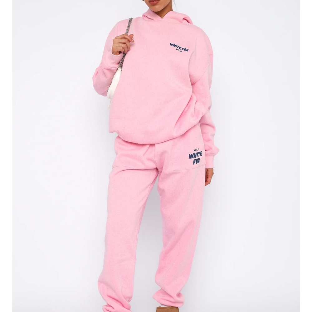 White Fox Volume 3 Pink Hoodie & Sweats